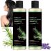 Rosemary Leaf Oil Shampoo, Rosemary Water Keratin Depleting Shampoo, Soft and Fluffy for Men and Women, Making Hair Stronger, Softer and Shinier