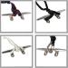 VEITHI 316 Stainless Steel Boat Cleat Set - 8 and 10 Open Base Cleats (1, 2, or 4 Pack) with Stainless Steel Screws - Ideal for Boat Dock - 8 4-Pack - Buy Online on GoSupps.com