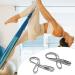 DAGORD 2-Piece 60 cm Polyester Climbing Sling - Durable Webbing for Climbing Swings Tree Work & Outdoor Activities (20 mm) - Buy Online on GoSupps.com