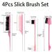 2Pcs Hair Wax Stick & Comb Set for Smooth Styling | Anti-Frizz Non-greasy Hair Pomade Stick for Flyaways | 4Pcs Slick Brush Included - Buy Online on GoSupps.com