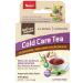 Nature's Jeannie Cold Care Tea - Peppermint Herb Flavor - 9 Tea Bags - Soothes Cold Discomfort with Zinc Vitamin C Elderberry & Traditional Germ Fighters