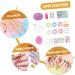minkissy 2 Sets Children's Nail Art Toys Fingernail Kit Nail Art Kit for Girl Nail Kit for Nail Manicure Kit Nail Tips for Nail Tool Kit Nail Polish Make up 3d Plastic - Buy Online on GoSupps.com