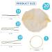 55PCS Blonde WeKen Hair Nets for Buns - Invisible Hairnets for Women, Perfect for Dance & Ballet - Buy Online on GoSupps.com