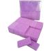 70-Piece Pedicure Exfoliator Kit: Disposable Pumice Stone, Sponge Scrubber, Callus Remover, Nail Files - Purple - Buy Online on GoSupps.com