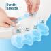 Bukihome 8 PCS Toe Separators & Bunion Corrector - Toe Spacers for Overlapping Toes - Relieve Bunion Pain - for Women & Men - 8flash Blue - Buy Online on GoSupps.com