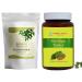 HERBAL HILLS Neem Leaf Powder and Moringa Tablets Shigru Pack of 2 Combo