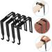 Cabilock 4pcs Door Storage Hooks Clothes Rack Home Hook Multipurpose Hook Heavy Duty Hook Clothing Hanger - Buy Online on GoSupps.com