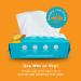 Whoopsie Wipes - Ultra-Soft 100% Pure Cotton Dry Baby Wipes (6-Pack) | Hypoallergenic & Absorbent | Ideal for Diaper Changes, Runny Noses, Drool & Meal Time - Buy Online on GoSupps.com