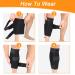 Adjustable Calf Compression Bandage - Neoprene Support for Men & Women | Reduce Swelling Alleviate Pain Aid Muscle Recovery Black - Buy Online on GoSupps.com
