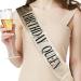 Birthday Queen Sash & Rhinestone Tiara Set - Silver Birthday Decoration Kit for Women & Girls - Party Hair Accessories & Cake Topper - Buy Online on GoSupps.com