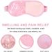 HiFineCare Cold&Hot Gel Bead Eye Mask for Puffy Eyes - Pink (2pcs) - Buy Online on GoSupps.com