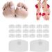 10 Pairs Silicone Magnetic Toe Rings for Foot Care - Breathable & High Elastic - Buy Online on GoSupps.com