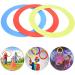 Tyenaza Juggling Rings  3PCS Acrobatics Throwing Toss Ring  9.4inch Juggling Throw Ring Bracelet Props Hand Clown Toy - Buy Online on GoSupps.com