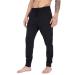 Apana Mens Sweatpant Pontee Jogger Active Yoga Pants Black Medium