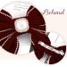 Bohend Large Red Hair Bow with Rhinestones - Velvet Party Hair Accessories for Women & Girls - Buy Online on GoSupps.com