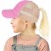Buy Itoda Girls Baseball Cap - Adjustable Ponytail Mesh Hat for Summer Sun Protection XS-S - Outdoor Beach Essential - Buy Online on GoSupps.com