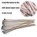 100pcs CD 4 Pre-Waxed Candle Wicks for Soy Candles - 6 Inch Thick Wick with Base for Candle Making - Buy Online on GoSupps.com