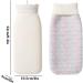 MAIES Classic Hot Water Bottle - Soft Fleece Heater for Pain Relief | Ideal for Warmth & Cold Therapy - Buy Online on GoSupps.com