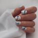 Bufenia Artificial Nails - Square Short White Gradient - 24pcs | International Shipping Available - Buy Online on GoSupps.com