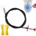 Sewer Cleaning Hook & No Need for Chemicals 2024 Sewer Cleaning Hook Drain Clog Remover Drain Cleaning Tool Sewer Cleaning Tool with Claws Sewer Cleaner Hook for Toilet Kitchen Sink (300cm/118in)