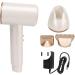 Cordless Hair Dryer 100 240 V 3 Speeds Adjustable Portable White for Home Use (US Plug) - Buy Online on GoSupps.com