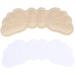 5 Pair Wing-Shaped Heel Stickers - Nonslip Anti-Wear Heel Cushions | Self-Adhesive Grips for Improved Shoe Fit & Comfort - Skin Tone Thin 3mm - Buy Online on GoSupps.com