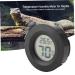 IPLUSMILE 5ST CELSIUS Repticip Terrarium Accessories | Round Moisture & Temperature Display | Glass Minitians for Reptiles | 4.5x1.5cm Black - Buy Online on GoSupps.com