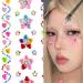 Face Gems & Rhinestones - Self-Adhesive Eye Jewels | 10 Sheet Crystal Pearl Stickers for Makeup - Buy Online on GoSupps.com
