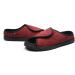 Leesa Extra Wide Diabetic Shoes for Women | Adjustable Recovery Slippers for Foot Swelling | Soft Comfortable Nursing Shoes | Size 7.5 Red - Buy Online on GoSupps.com