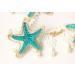Ocean Acrylic Starfish Shell Headband with Rose Flowers - Mermaid Hair Accessories - Buy Online on GoSupps.com