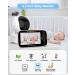 MOXTOYU Video Baby Monitor 4.3 HD Screen with 2-Way Talk, Night Vision, Temperature Monitoring, 8 Lullabies - Perfect Gift for Newborns - Buy Online on GoSupps.com