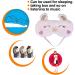 ULIFEMALL Cute Alpaca Sleeping Mask Soft Fluffy Plush Blindfold Funny Novelty Animal Sleep Mask Eye Cover Eyeshade for Kids Girls Boys Women Men Night Nap Travel Meditation - Buy Online on GoSupps.com