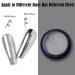 Chrome Nail Powder Aurora Mirror Effect for DIY Nail Art - 1pcs Mirror Silver - Buy Online on GoSupps.com