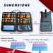 Portable Pill Bottle Organizer Bag - Lockable & See-Through Pockets | Large Heavy-Duty Medicine Organizer with Weekly Pill Box (Grey - Buy Online on GoSupps.com