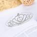 Rhinestone Crystal Tiara - Wedding Bridal Prom Birthday Princess Crown - 1 Pack - Buy Online on GoSupps.com