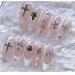 Shop Wakihong 60 Pcs Cross Nail Art Earrings - DIY Goth Nail Charms & Accessories for Stunning Manicure Decorations | Antique Silver - Buy Online on GoSupps.com