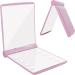 YUNYILAN Compact LED Lighted Makeup Mirror - Handheld & Portable for Travel (Pink-B) - Buy Online on GoSupps.com