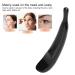 Black Gua Sha Tool for Muscle Relaxation | Face Eyes & Hand Massager for Home & Travel - Perfect for Men & Women - Buy Online on GoSupps.com