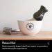 Royal Shave Ceramic Razor for Luxurious Shaving Soap & Cream - White Opulent Garden - Buy Online on GoSupps.com