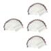 Mipcase 48 Pcs Eyebrow Stickers Waterproof Stickers Eyebrows Cosmetics Tattoos Eyebrow Tattoos Stickers Hair