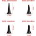 Jiusion Original 4 Pack Otoscope Speculum Tips - 2.5mm 3mm 5mm for 3x Otoscopes | Disposable Otoscope Caps - Fast International Shipping - Buy Online on GoSupps.com