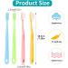 Ouligay 4-Piece Extra Soft Nano Toothbrush Set | 10 000 Bristles for Sensitive Teeth & Gums | Ideal for Adults & Children | International Shipping Available - Buy Online on GoSupps.com