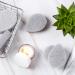 KOL 6 Charcoal Infused Exfoliating Facial Cleansing Pads - Daily Deep Cleansing and Exfoliation - 6 Pack - Buy Online on GoSupps.com