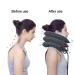 Cervical Neck Traction Device - Adjustable Neck Support & Massager for Pain Relief - Inflatable Brown Bandage - Buy Online on GoSupps.com