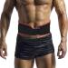 Strength Training Belt - Weightlifting Aid & Back Support for Lumbar Strength | Large Black/Red - Buy Online on GoSupps.com