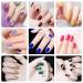 MAXCICI 12 Colors Nail Art Stamping Polish Set - 8ML Air Dry Nail Color for Nail Printing Plates - Buy Online on GoSupps.com