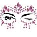 Blindery Mermaid Pink Face Gems Rhinestone Jewels Tattoo for Women/Girls - 2PCS - Buy Online on GoSupps.com