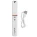 Heated Eyelash Curler Professional USB Rechargeable Heat Lifter Curlers Comb Portable Eyelashes Curling Tools Electric Quick Heated with 3 Temperature Settings for Women Makeup Long Lasting white