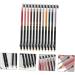 Beavorty 12pcs Lip Liner Eyeliner Eyebrow Pencil Black Makeup Lip Liner Makeup Pencil Natural Accessories - Buy Online on GoSupps.com