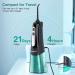INSMART Cordless Water Flosser - USB Rechargeable Oral Irrigator with 300ML Tank, IPX7 Waterproof, 4 Modes for Home & Travel - Buy Online on GoSupps.com